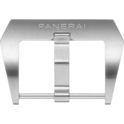 Panerai Ardillon buckle Trapezoidal brushed steel, 22mm 